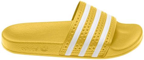 adidas slippers dames geel|adidas bad slippers.